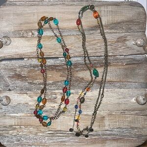 Multicolor Beaded Necklaces